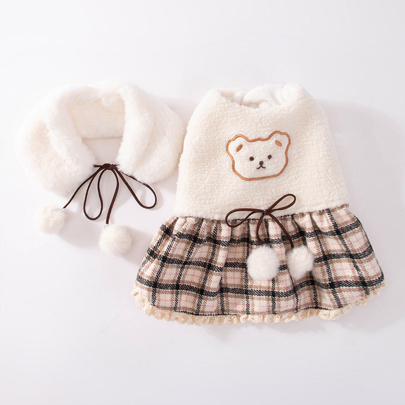 Fashion New Puppy Cute Bear Dress