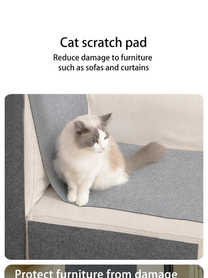 Trimmable Self-Adhesive Cat Scratch Mat – Protect Your Furniture and Walls from Scratching with This Easy-to-Use Solution