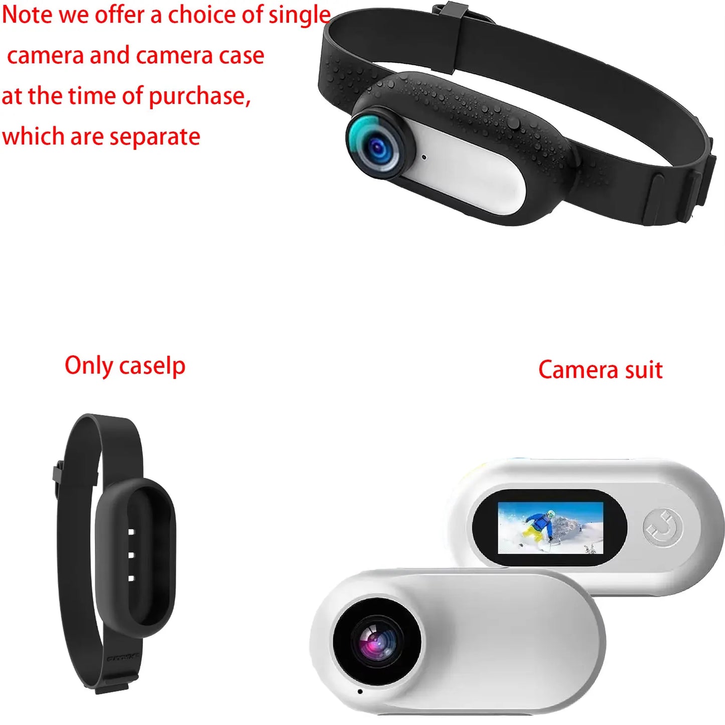 Pet Supplies Cat and Dog Collar Camera Outdoor Sports Camera Video Mini Body Camera