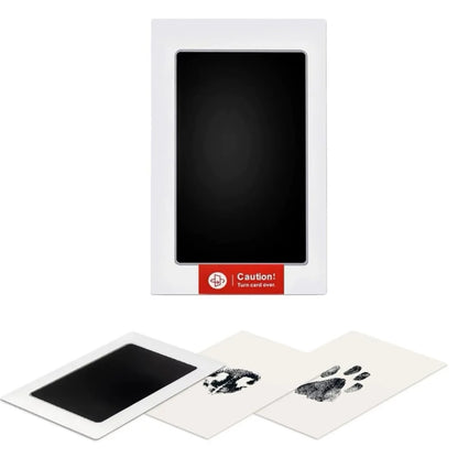 Paw Print Clean Touch Ink Pad, Dog Or Cat Pet Owner Keepsake, DIY Inkless Nose and Pawprint Impression Making Kit