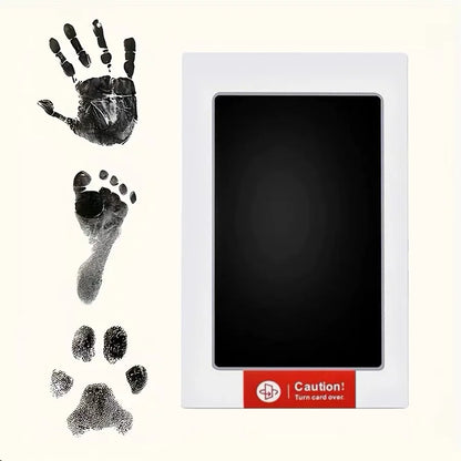 Paw Print Clean Touch Ink Pad, Dog Or Cat Pet Owner Keepsake, DIY Inkless Nose and Pawprint Impression Making Kit