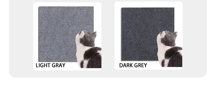 Trimmable Self-Adhesive Cat Scratch Mat – Protect Your Furniture and Walls from Scratching with This Easy-to-Use Solution