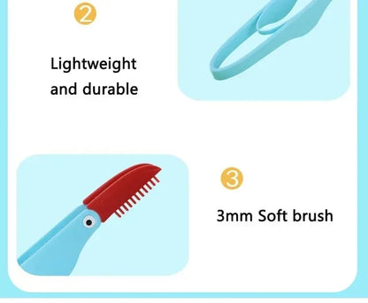 1PC Pet Tear Marks Brush Cat Dog Eye Excrement Brush Knot Eye Cleaner Clip Soft Brush Cleaning Soft Brush Small Pet Tool